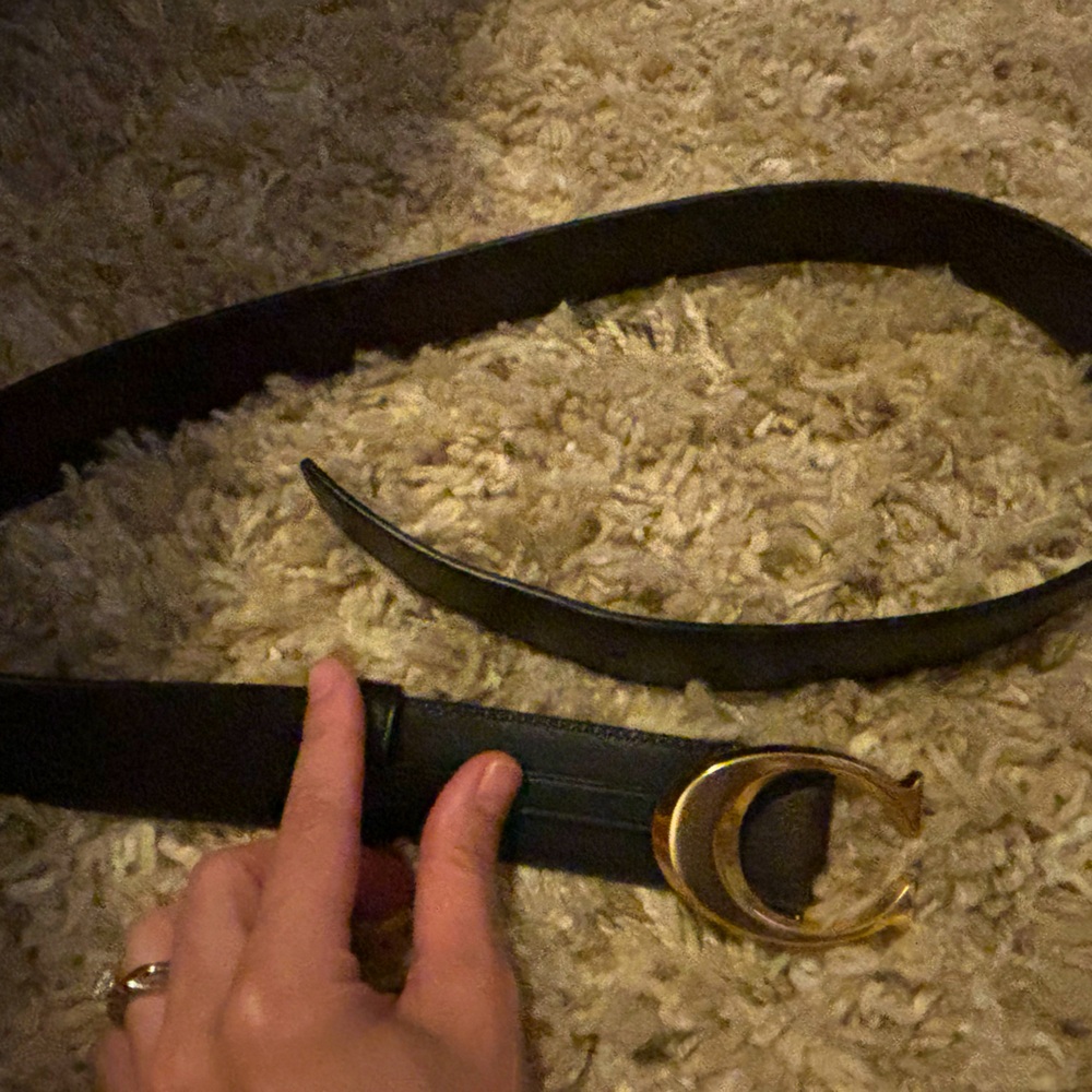 Coach belt